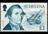Saint Helena 1986 - set Explorers and ships: 1 £