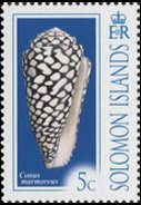 Solomon Islands 2006 - set Cone seashells: 5 c