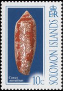 Isole Salomone 2006 - serie Conchiglie: 10 c