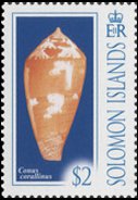 Solomon Islands 2006 - set Cone seashells: 2 $