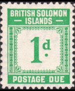 Solomon Islands 1940 - set Numeral: 1 p