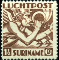 Suriname 1930 - set Mercury: 1½ g