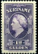 Suriname 1945 - serie Regina Guglielmina: 1,50 g