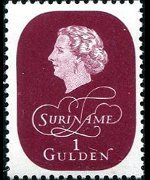Suriname 1959 - serie Regina Giuliana: 1 g