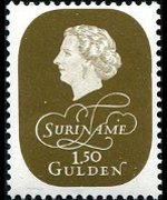 Suriname 1959 - set Queen Juliana: 1,50 g