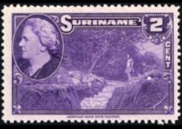 Suriname 1945 - serie Vedute: 2 c
