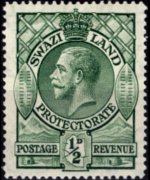 Swaziland 1933 - set King George V: ½ p