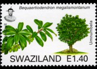 Swaziland 2007 - set Trees: 1,40 E