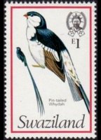 Swaziland 1976 - serie Uccelli: 1 E