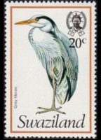 Swaziland 1976 - set Birds: 20 c