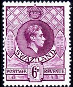Swaziland 1938 - set King George VI: 6 p
