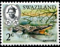 Swaziland 1969 - serie Animali: 2 c
