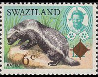 Swaziland 1969 - serie Animali: 6 c su 12½ c