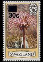 Swaziland 1980 - set Flowers: 30 c su 1 c