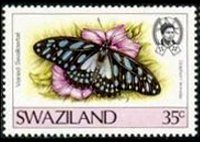 Swaziland 1987 - set Butterflies: 35 c