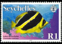 Seychelles 2003 - set Fishes: 1 R