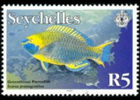 Seychelles 2003 - set Fishes: 5 R