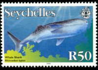 Seychelles 2003 - set Fishes: 50 R