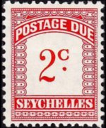 Seychelles 1951 - set Cypher: 2 c