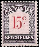 Seychelles 1951 - set Cypher: 15 c