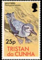 Tristan da Cunha 1977 - serie Uccelli: 25 p