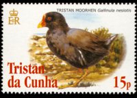 Tristan da Cunha 2005 - set Birds: 15 p