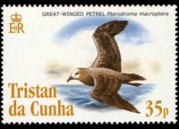 Tristan da Cunha 2005 - set Birds: 35 p