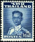 Thailandia 1951 - serie Re Bhumibol Aduljadeh: 1,15 b