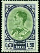 Thailand 1961 - set King Bhumibol Aduljadeh: 1,50 b