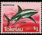 Tokelau 1984 - set Fishes: 1 $