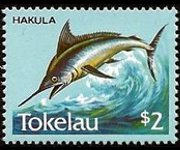Tokelau 1984 - set Fishes: 2 $