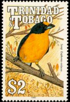 Trinidad e Tobago 1990 - serie Uccelli: 2 $
