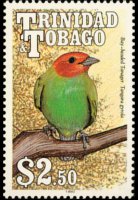 Trinidad e Tobago 1990 - serie Uccelli: 2,50 $