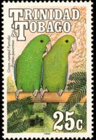 Trinidad and Tobago 1990 - set Birds: 25 c