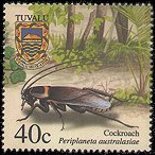 Tuvalu 2001 - set Insects: 40 c