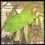 Tuvalu 2001 - set Insects: 50 c