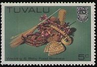 Tuvalu 1983 - set Handicrafts: 5 c