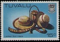 Tuvalu 1983 - serie Artigianato: 15 c