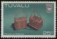 Tuvalu 1983 - serie Artigianato: 25 c