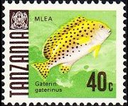 Tanzania 1967 - set Fishes: 40 c