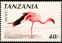 Tanzania 1990 - set Birds: 40 sh