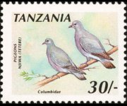 Tanzania 1990 - serie Uccelli: 30 sh