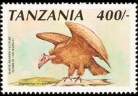 Tanzania 1990 - serie Uccelli: 400 sh