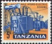 Tanzania 1965 - serie Soggetti vari: 5 c