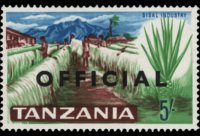 Tanzania 1965 - serie Soggetti vari: 5 sh