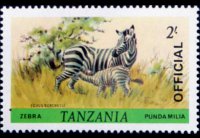 Tanzania 1980 - set Wildlife: 2 sh