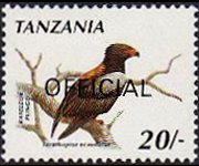 Tanzania 1990 - serie Uccelli: 20 sh