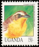 Uganda 1992 - serie Uccelli: 150 sh