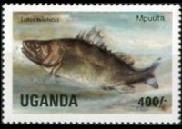 Uganda 1985 - set Fishes: 400 sh