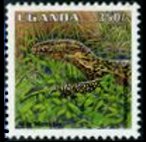 Uganda 1995 - set Reptiles: 350 sh